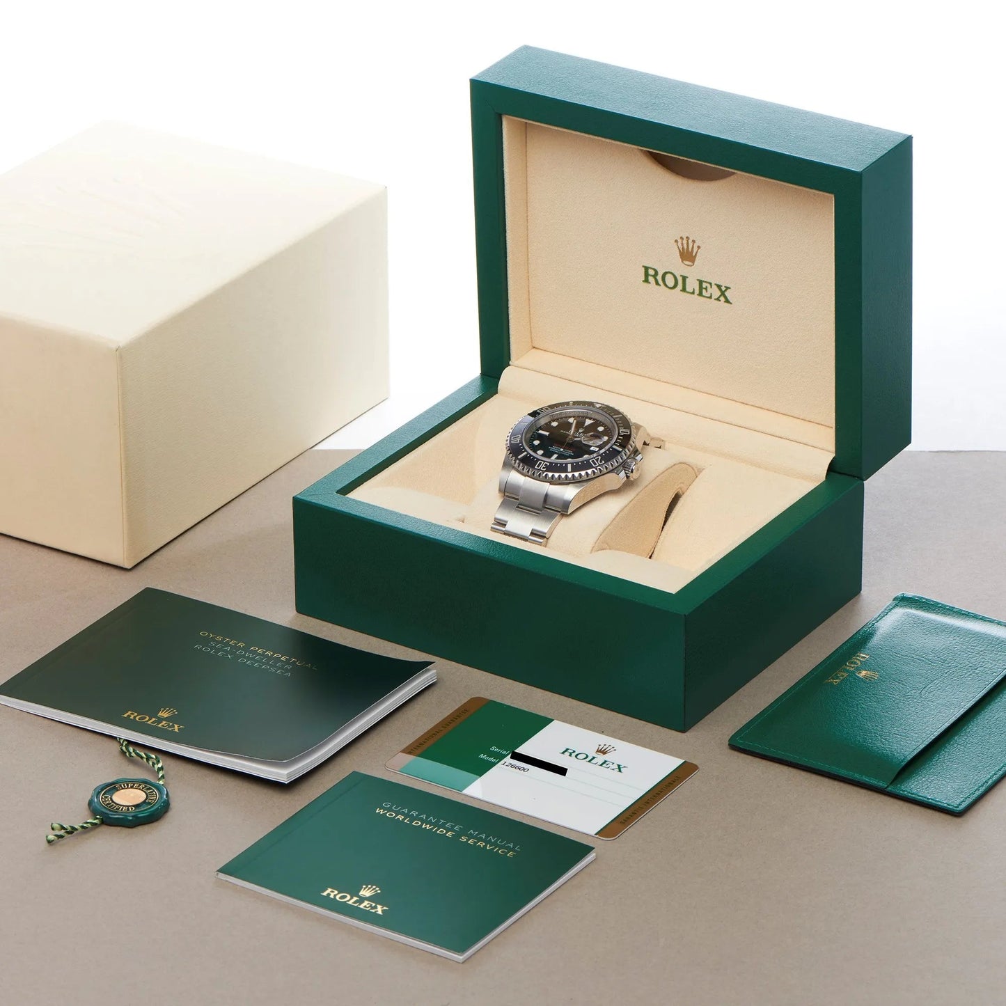 Sea-Dweller Deepsea 126660 D-Blue "James Cameron" Blue Dial 44mm